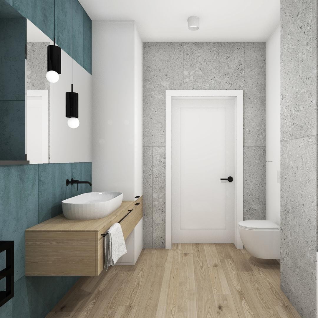 Minimalistyczna łazienka!