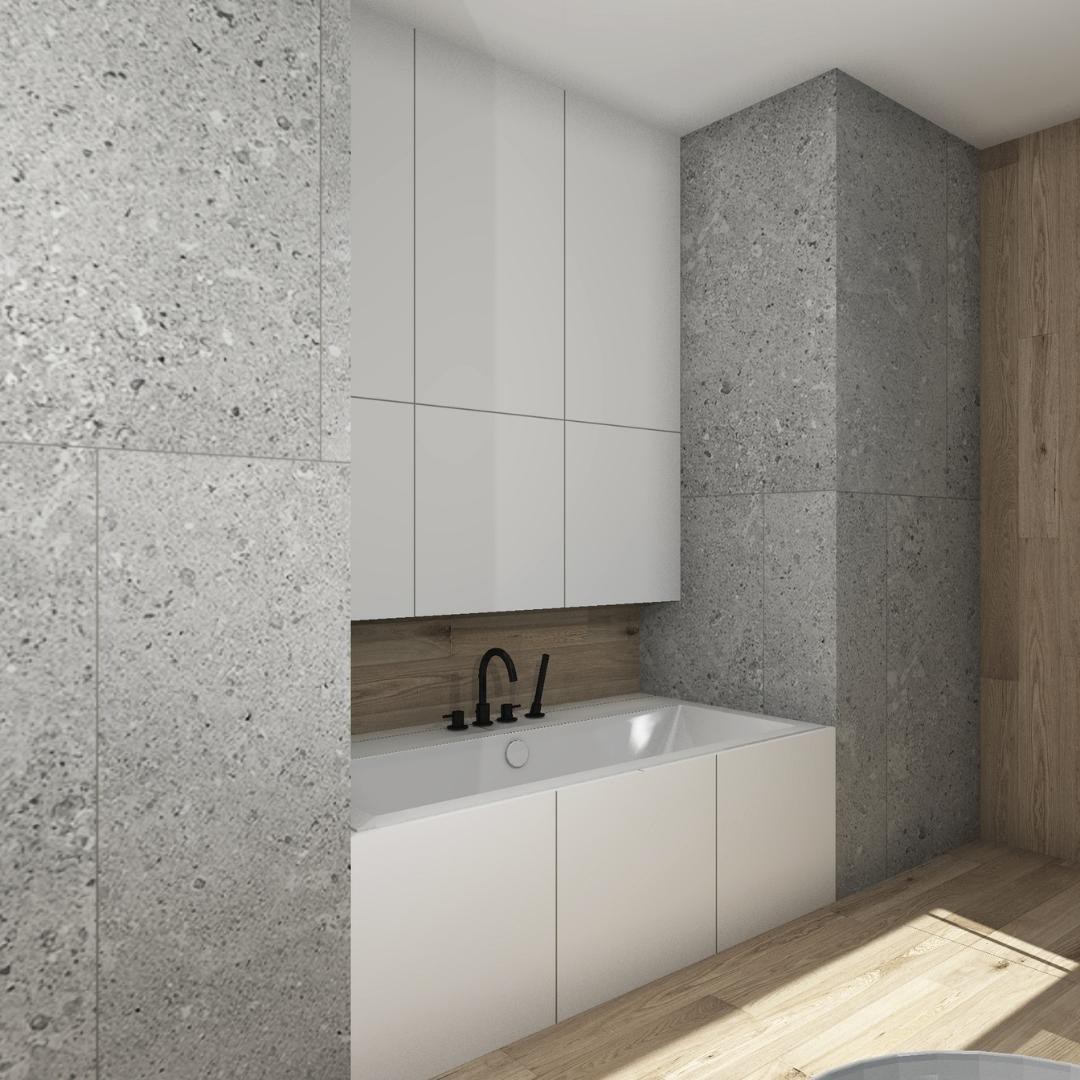 Minimalistyczna łazienka!