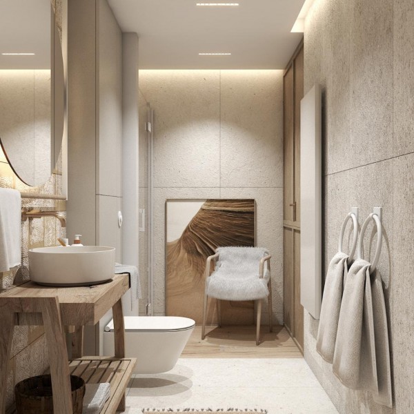 Łazienka w stylu boho!