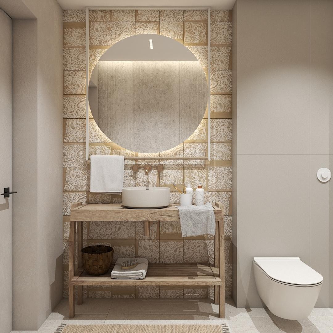 Łazienka w stylu boho!