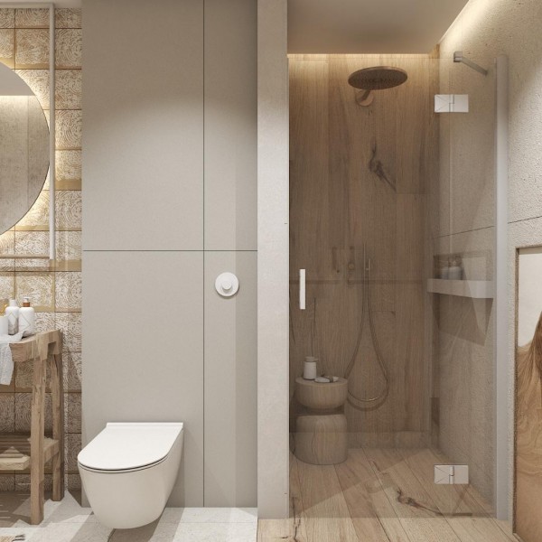 Łazienka w stylu boho!