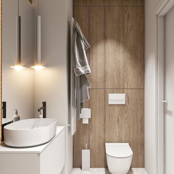 Kabina prysznicowa w małej łazience!