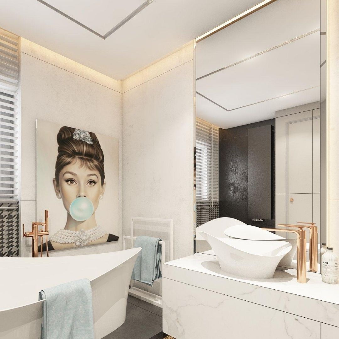 Projekt łazienki w stylu nowojorskim!