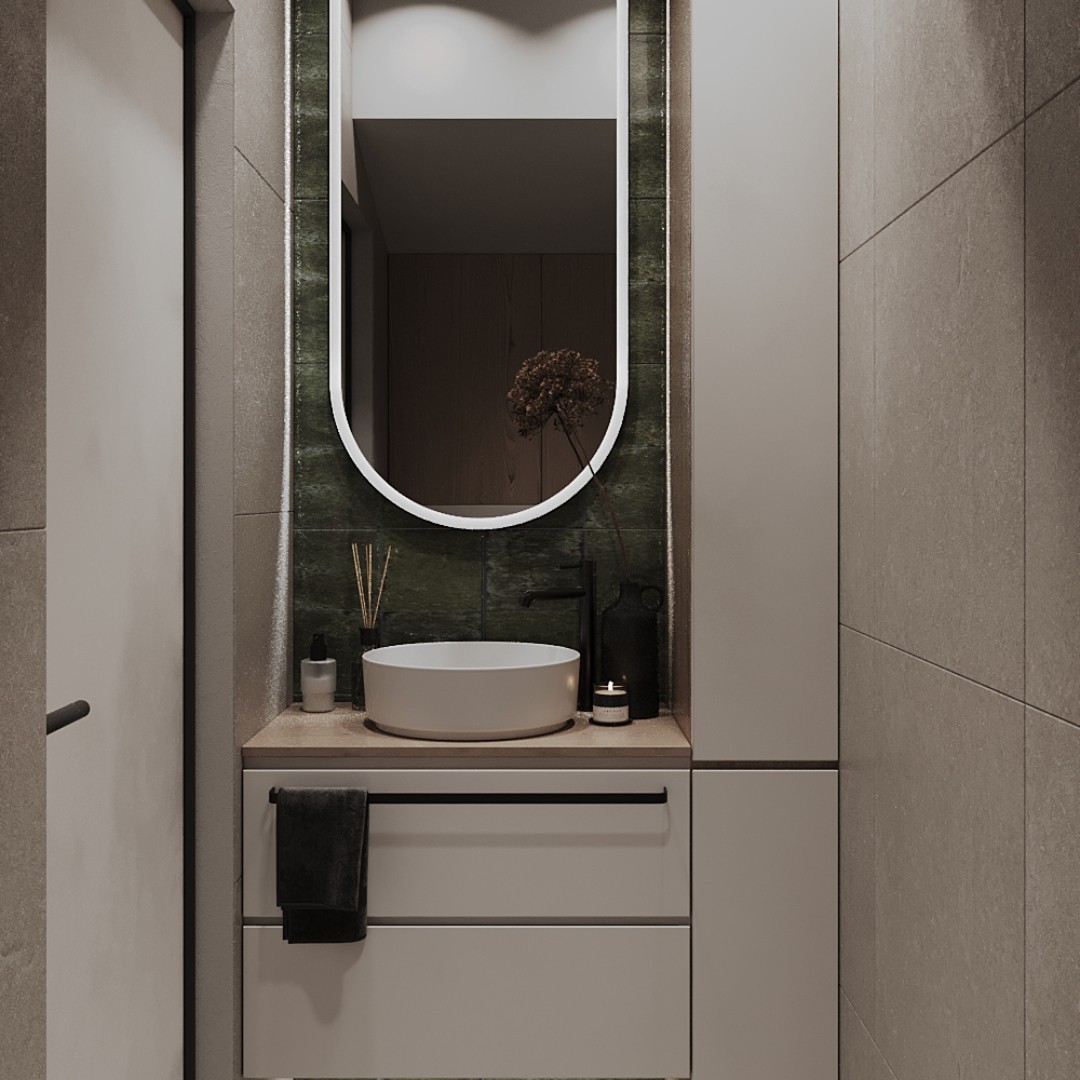 Projekt toalety w domku jednorodzinnym!