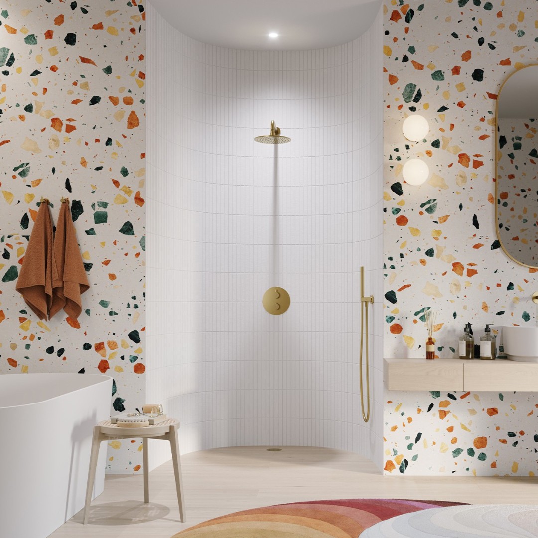 Kolorowa łazienka by Omnires!