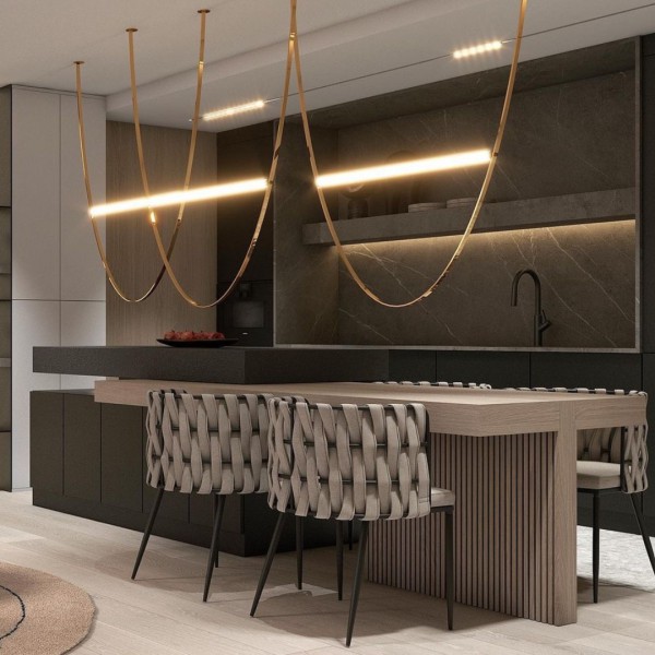 Czarna bateria kuchenna w nowoczesnej kuchni!