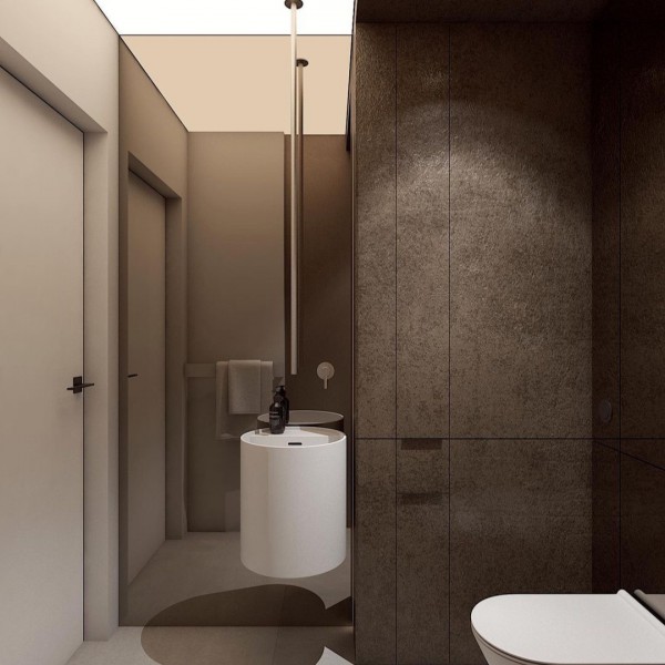 Toaleta w stylu minimalistycznym!