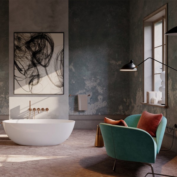 Eklektyczna łazienka by Omnires!