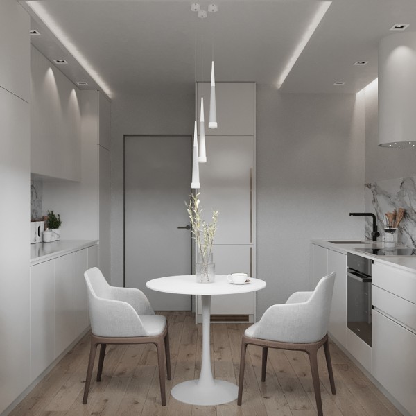 Czarna bateria kuchenna w kuchni w stylu Modern Classic!