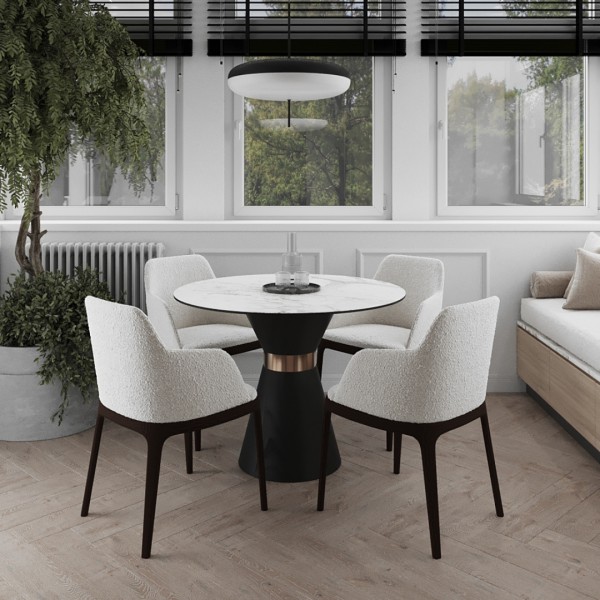 Brązowa kuchnia w stylu Modern Classic!