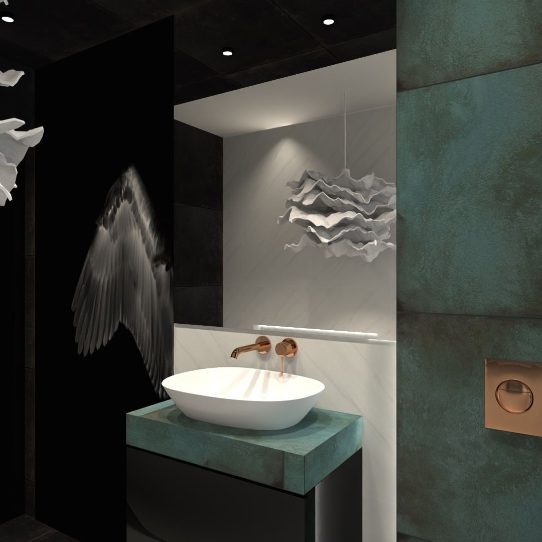 Mała łazienka z wanną wolnostojącą!