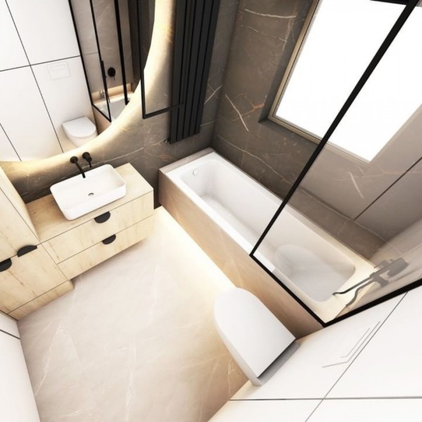 Mała Łazienka z oknem!