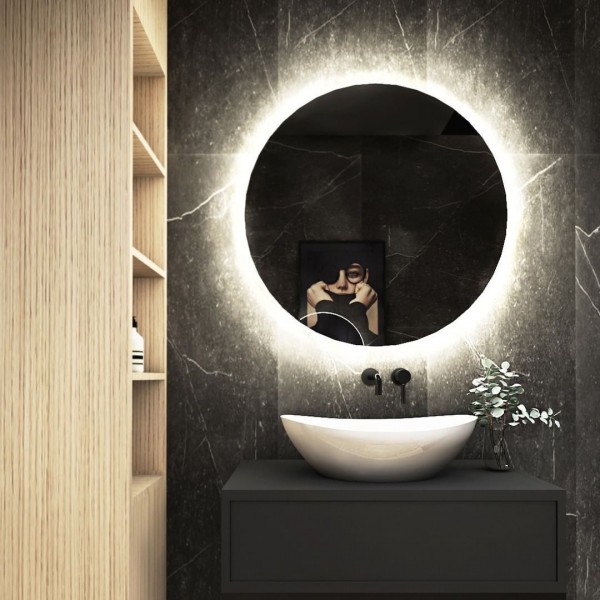 Łazienka w stylu Dark Glamour!