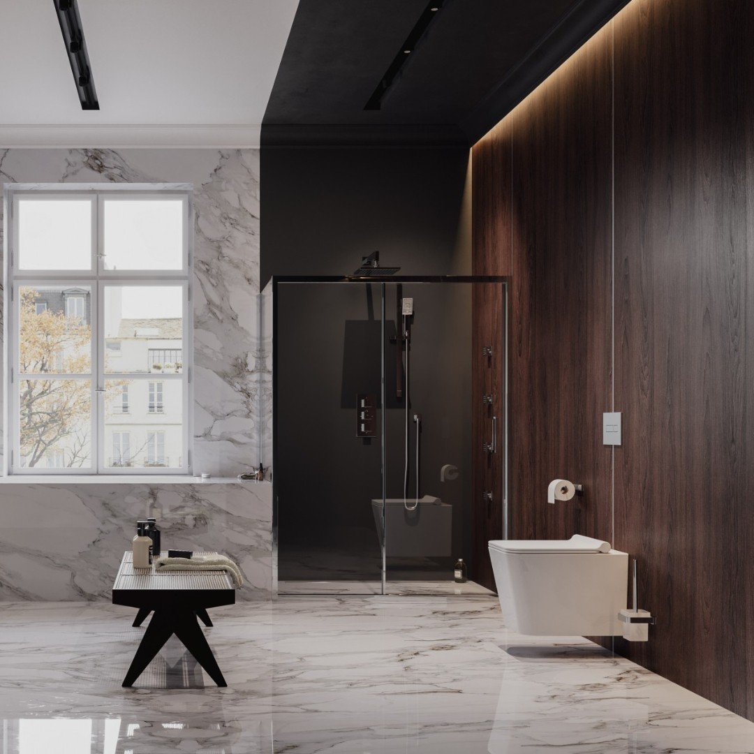 Nowoczesna łazienka w wersji purystycznej!