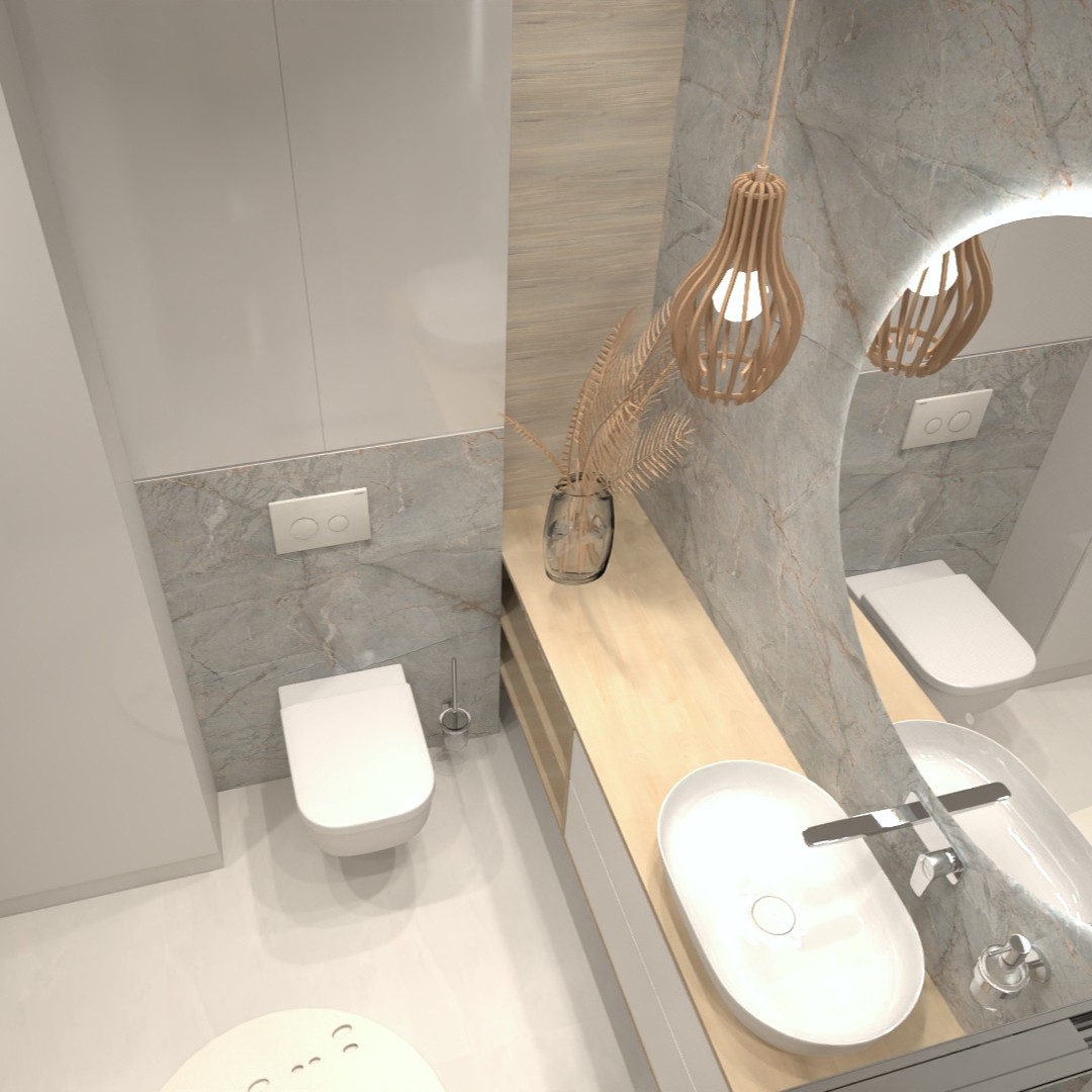 Kobieca łazienka w apartamencie!