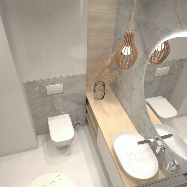 Kobieca łazienka w apartamencie!