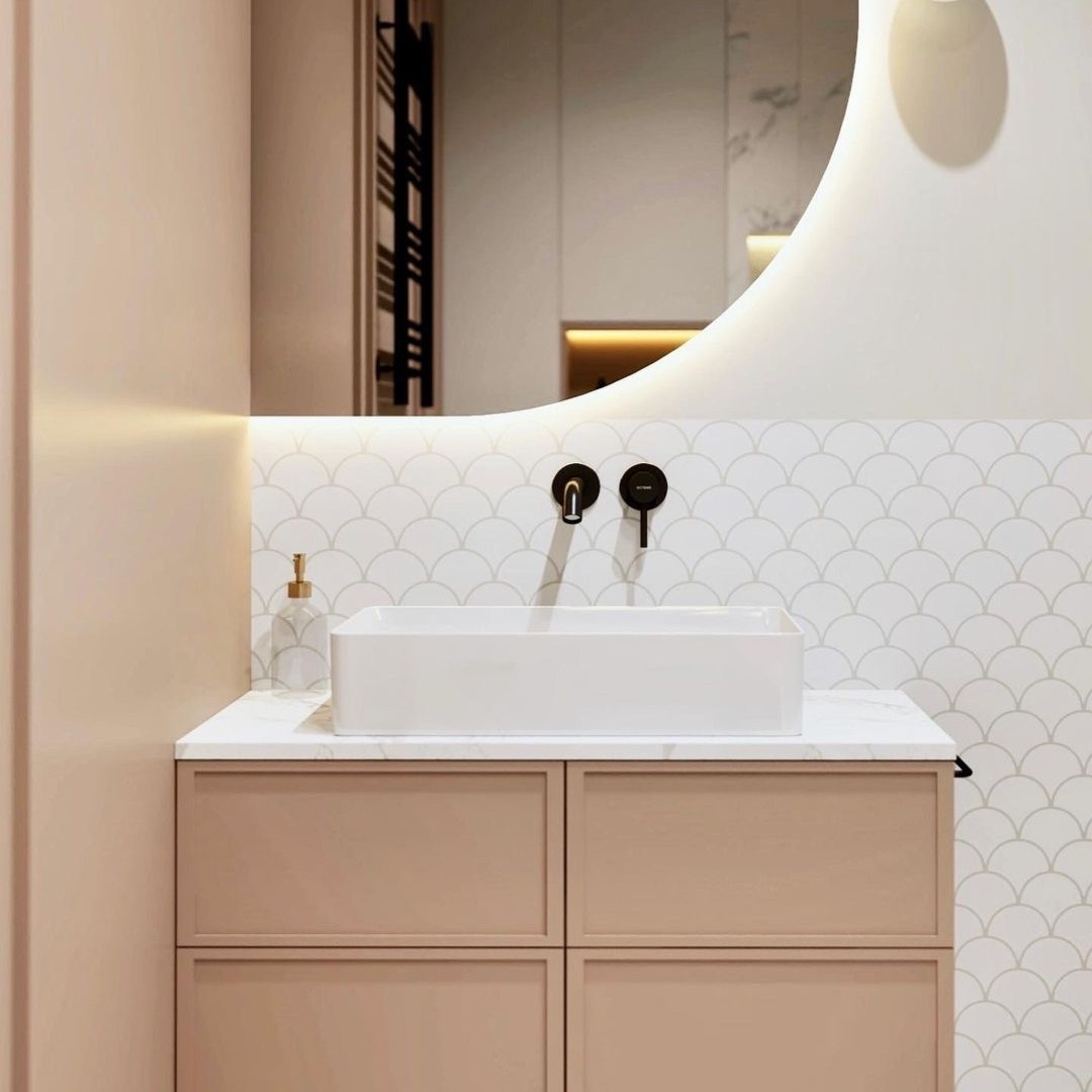 Kobieca łazienka w stylu Modern Classic!
