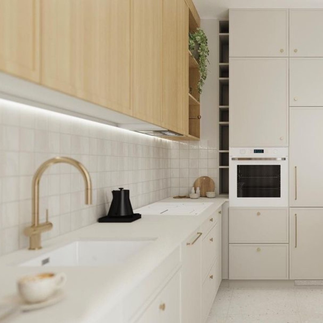 Kuchnia w stylu Modern Classic z elementami Boho!