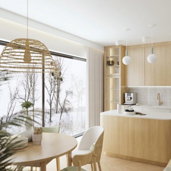 Kuchnia w stylu Modern Classic z elementami Boho!