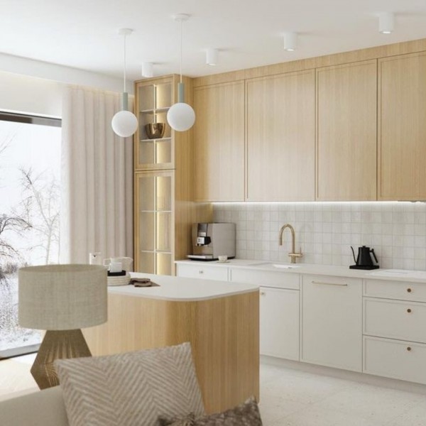 Kuchnia w stylu Modern Classic z elementami Boho!