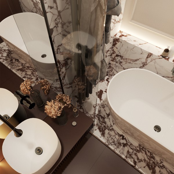 Mała łazienka w stylu Modern Classic!