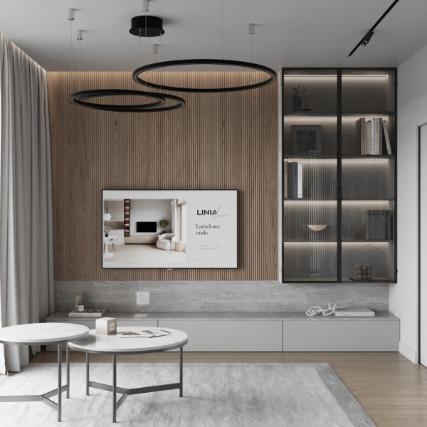 Czarna baterie kuchenna w kuchni w stylu skandiboho!