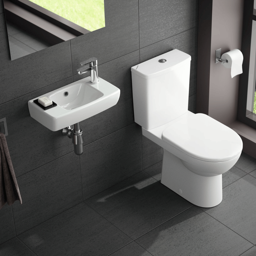 Inspiracje na Czarno-Białą Łazienkę z Produktami Geberit Selnova!