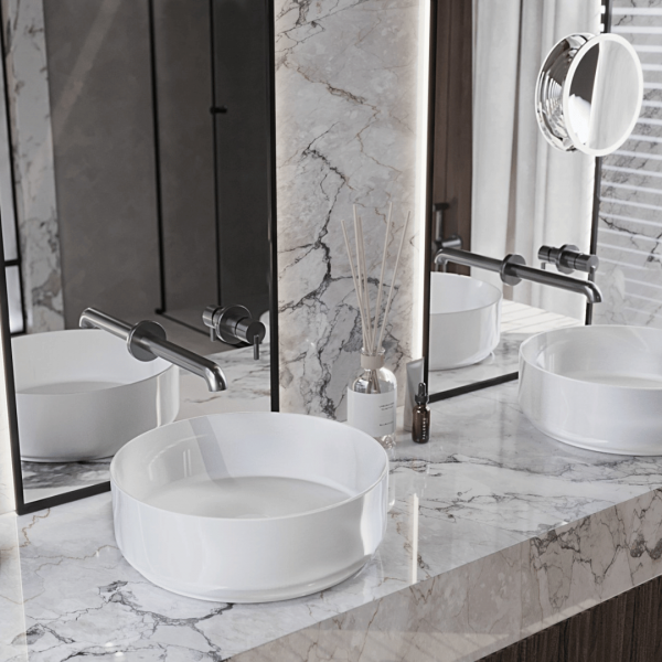  Nowoczesne Inspiracje Łazienkowe z Bateriami Łazienkowymi Deante Silia w Titanium!