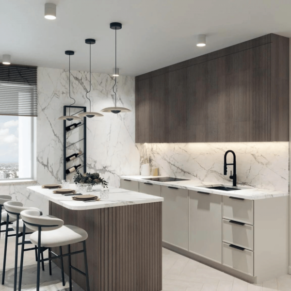 Nowoczesna kuchnia w stylu japandi!