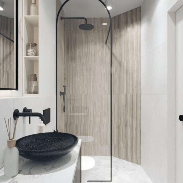 Łazienka w Stylu Japandi: Harmonia i Minimalizm!