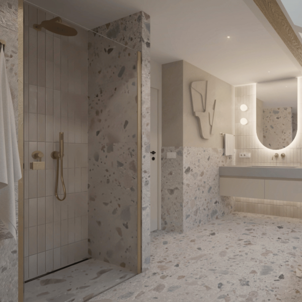 Łazienka na Poddaszu: Nowoczesny Luksus i Urok Poddasza!