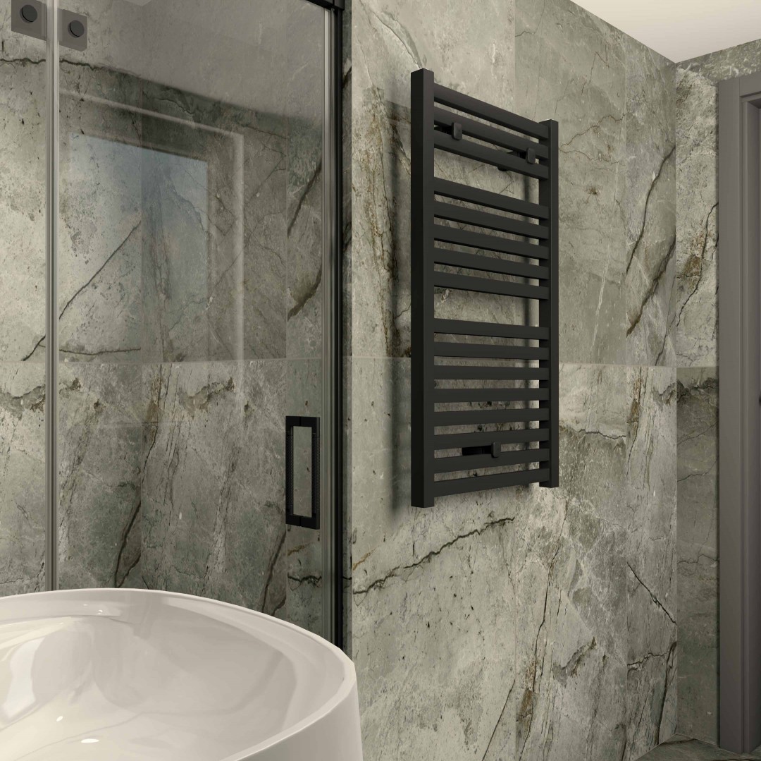 Elegancja i Funkcjonalność: Nowoczesna Łazienka z Dużym Prysznicem!