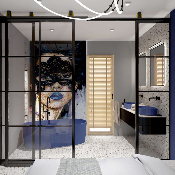 Łazienka z sypialnią Omnires