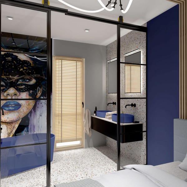 Łazienka z sypialnią Omnires