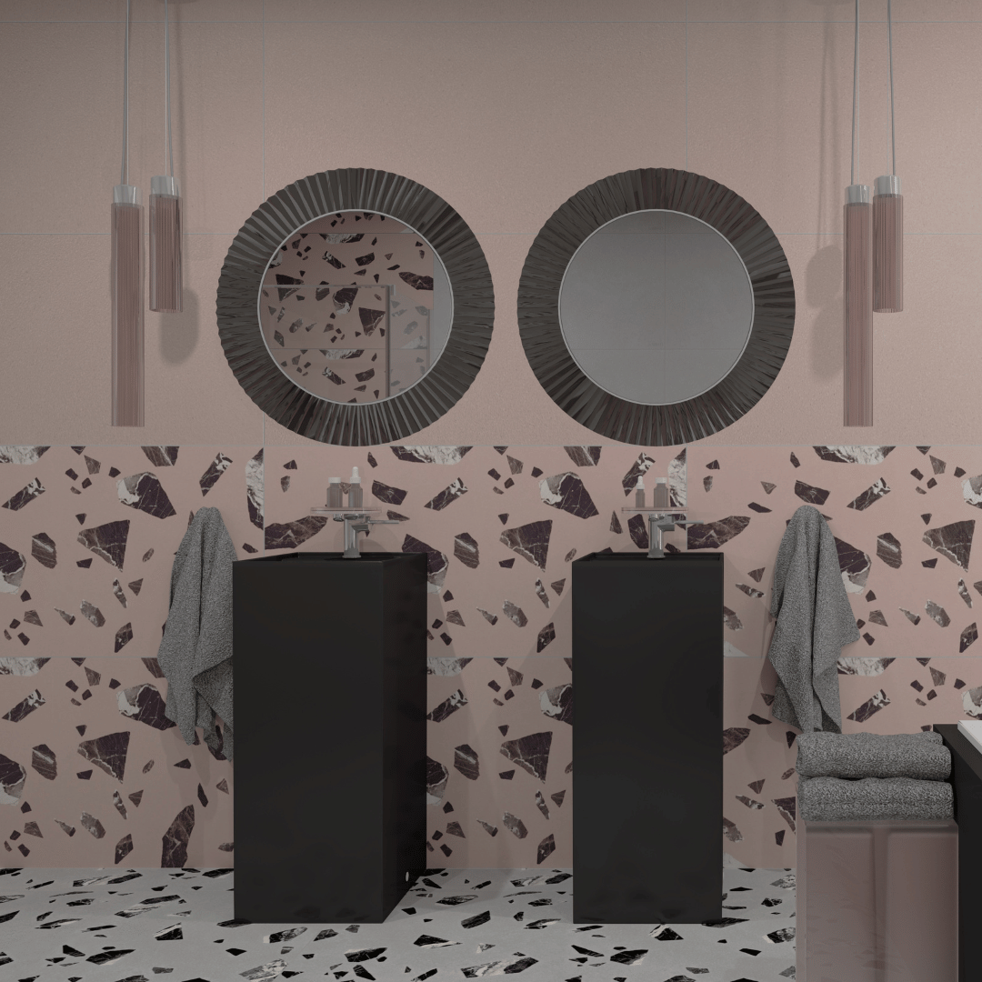 Nowoczesna Łazienka LAUFEN: Harmonia Kolorów i Elegancja Wykończenia