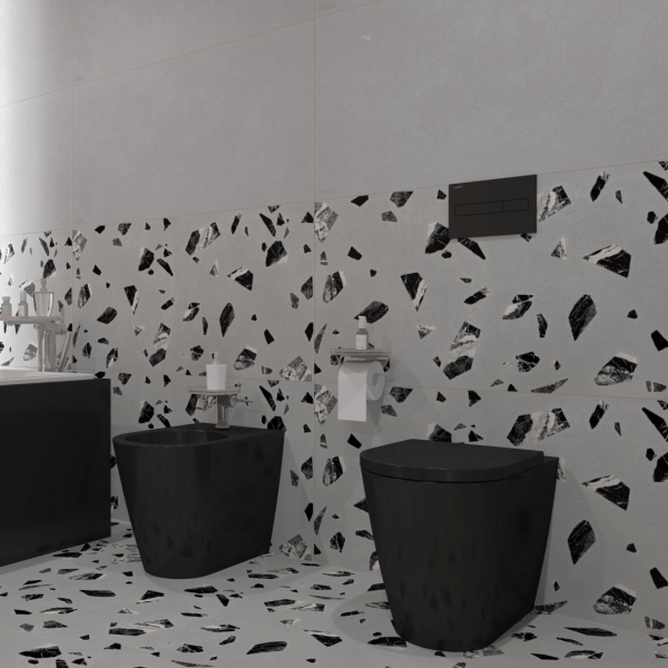 Nowoczesna Łazienka LAUFEN: Harmonia Kolorów i Elegancja Wykończenia