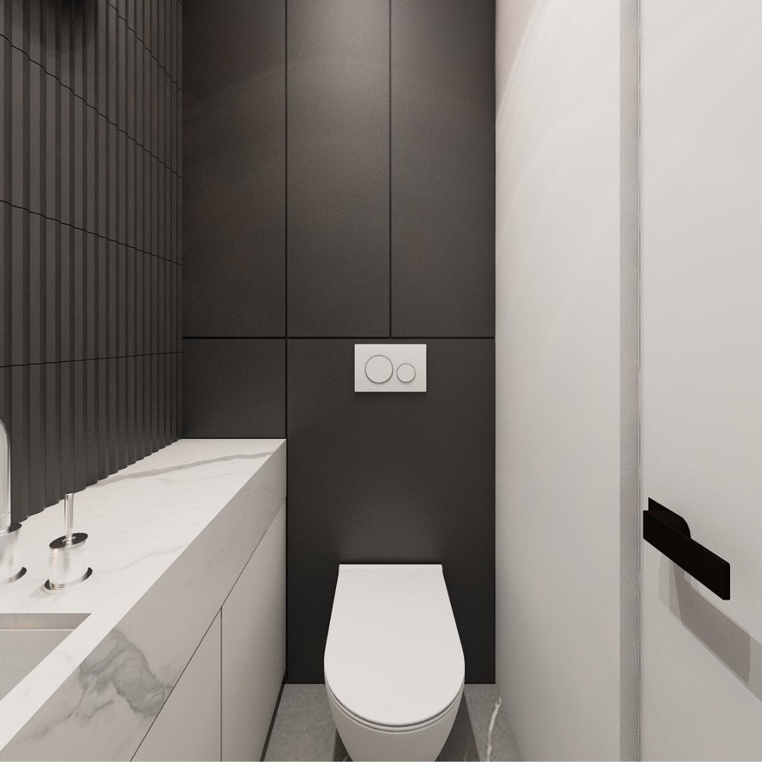 Projekt toalety dla gości!