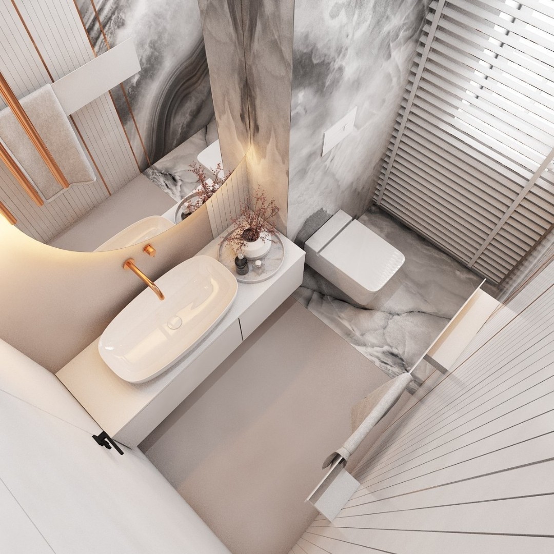 Złota toaleta dla gości!